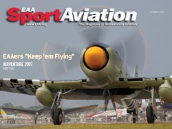 Leonard Milholland is featured in the Story  on page 30. Coverage of the LSA area and the Double Eagle - cover art copyrighted by SProts Aviation Magazine.